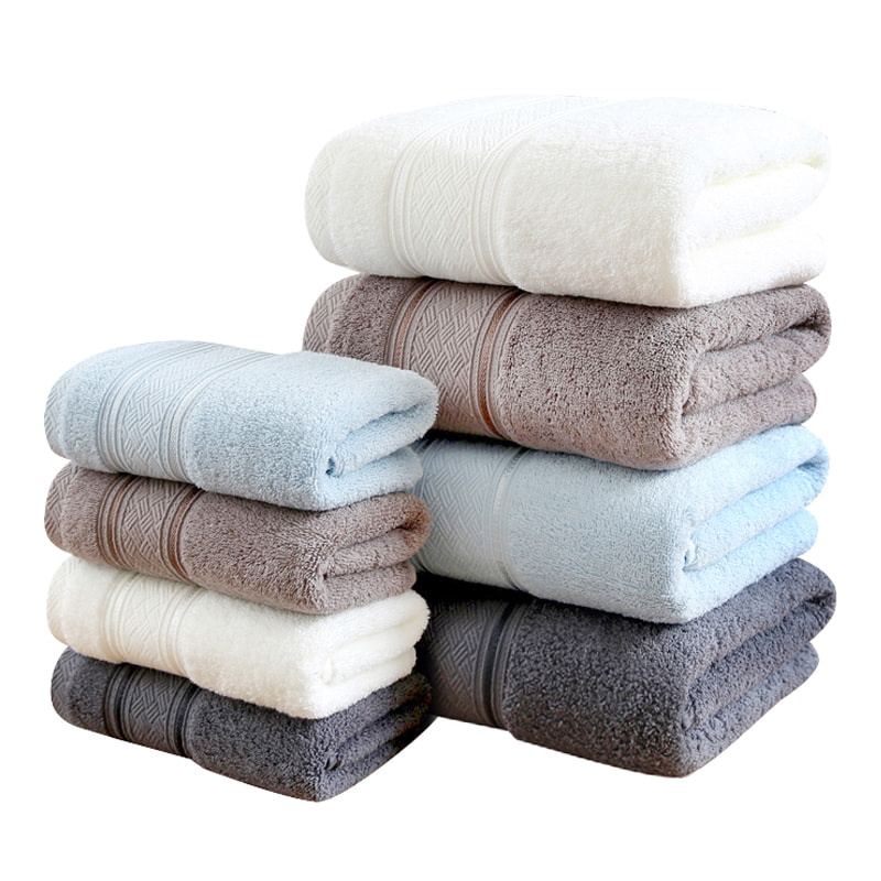 Asciugamano da bagno di lusso di cotone Terry per hotel